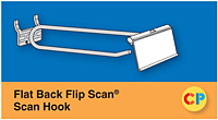 Flat Back Flip Scan&reg; Scan Hooks