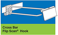 Cross Bar Flip Scan Hooks