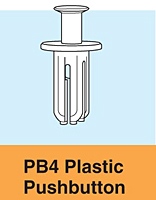 PB4 Plastic Pushbutton