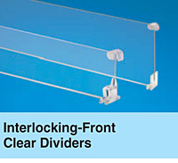 Interlocking-Front Clear Dividers
