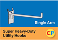 Single Arm Super Heavy-Duty Utility Hooks
