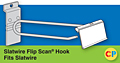 Flip Scan Slat wall Hooks