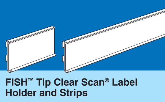 FISH Tip CSLH Label Holders for Paper Labels On Trion Industries, Inc.