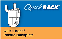 Quick Back Plastic Backplates