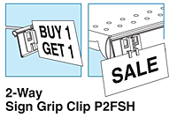SI 2-Way Sign Grip Clip