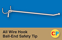 All Wire Hook Ball-End Safety Tip