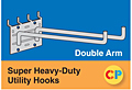 Double Arm Super Heavy-Duty Utility Hooks