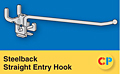 Steelback Straight Entry Hooks